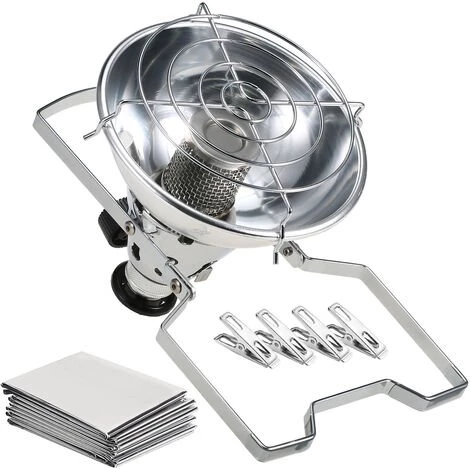 TOMSHOO Chauffe-ballon à Gaz Long Avec Briquet électronique + Couverture Réflectrice De Chaleur + 4 Clips 3 TOMSHOO Chauffe-ballon à Gaz Long Avec Briquet électronique + Couverture Réflectrice De Chaleur + 4 Clips