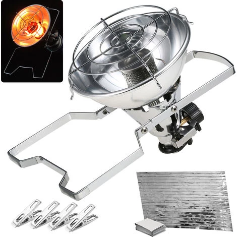 TOMSHOO Chauffe-ballon à Gaz Long Avec Briquet électronique + Couverture Réflectrice De Chaleur + 4 Clips 4 TOMSHOO Chauffe-ballon à Gaz Long Avec Briquet électronique + Couverture Réflectrice De Chaleur + 4 Clips – Image 2