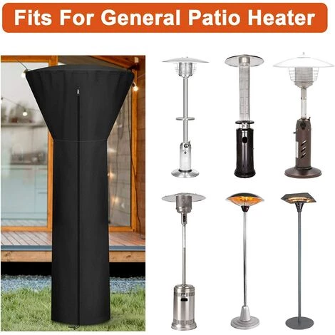 OSQI Housse De Chauffage De Terrasse - 420D Oxford Housse De Chauffage De Terrasse à Gaz étanche Avec Sangles Pour Chauffage Vertical Extérieur 240 X 84 X 48 Cm 7 OSQI Housse De Chauffage De Terrasse - 420D Oxford Housse De Chauffage De Terrasse à Gaz étanche Avec Sangles Pour Chauffage Vertical Extérieur 240 X 84 X 48 Cm – Image 5