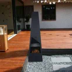 Relaxdays Cheminée De Jardin Faisant Aussi Office De Grill, Chauffage De Terrasse, Acier, Tisonnier Inclus, Noire 9 Relaxdays Cheminée De Jardin Faisant Aussi Office De Grill, Chauffage De Terrasse, Acier, Tisonnier Inclus, Noire -Chauffage d'extérieur Soldes 65643427 3