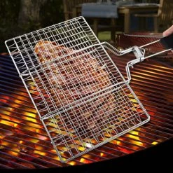 YIDOMDE Barbecue Mesh En Acier Inoxydable Grill Net Gril Doublures En Maille Rack Grille De Grille Pour Le Camping Barbecue Extérieure Cuisine De Pique- Petit 9 YIDOMDE Barbecue Mesh En Acier Inoxydable Grill Net Gril Doublures En Maille Rack Grille De Grille Pour Le Camping Barbecue Extérieure Cuisine De Pique- Petit -Chauffage d'extérieur Soldes 65745030 3