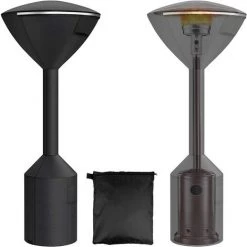 MèREÉTERNEL Housse Pour Parasol Chauffant Mis à Niveau 210D étanche Avec Fermeture à Glissière Bande Réfléchissante Tissu Oxford Et Sac De Rangement, 241 * 86 * 47 Cm Ternel