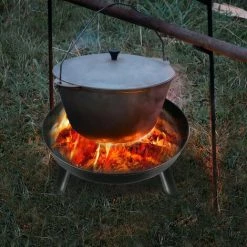 Froadp Ø80cm Brazier Foyers Rond Pour Extérieur Cheminée Brasero à Bois Avec Poignée Panier De Feu Poêle Chauffant Pour Terrasse Jardin Balcon Barbecue Chauffe 9 Froadp Ø80cm Brazier Foyers Rond Pour Extérieur Cheminée Brasero à Bois Avec Poignée Panier De Feu Poêle Chauffant Pour Terrasse Jardin Balcon Barbecue Chauffe -Chauffage d'extérieur Soldes 66347806 3