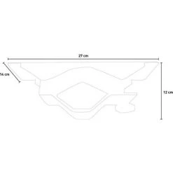 MO-EL Support De Poteau Pour Chauffage Infrarouge Iris Aaren Hot-Top Bangar -Chauffage d'extérieur Soldes 66573913 3