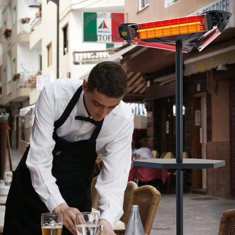 MO-EL Chauffage Infrarouge Triple 1200W Sur Poteau Extérieur Intérieur Girosole 6 MO-EL Chauffage Infrarouge Triple 1200W Sur Poteau Extérieur Intérieur Girosole – Image 4