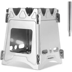 HAPPYSHOPPING WS009M Réchaud à Cartes En Acier Inoxydable Moyen Sac En Tissu Noir Auto-adhésif Sac 20 * 20 + Tube De Feu Soufflant 8 HAPPYSHOPPING WS009M Réchaud à Cartes En Acier Inoxydable Moyen Sac En Tissu Noir Auto-adhésif Sac 20 * 20 + Tube De Feu Soufflant -Chauffage d'extérieur Soldes 66661776 2