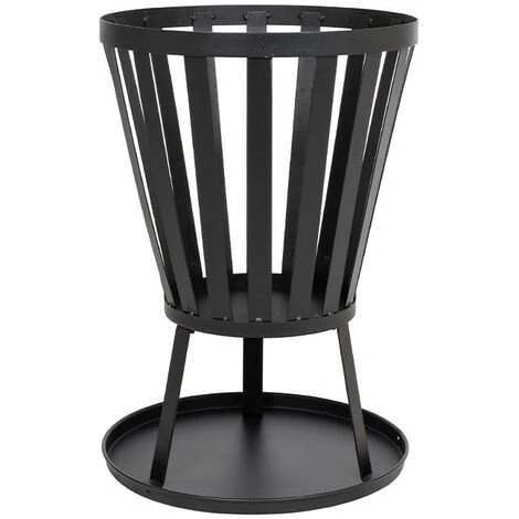 Brasero Oregon Avec Récepteur Cendres. Noir. Marque : Buschbeck. Réf. : 980001 - Noir 3 Brasero Oregon Avec Récepteur Cendres. Noir. Marque : Buschbeck. Réf. : 980001 - Noir