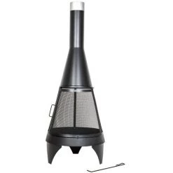 Cheminée De Jardin Colorado M 125 Cm. Noir. Marque : Buschbeck. Réf. : 140788 - Noir
