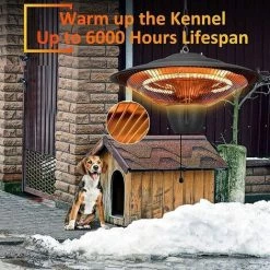 OCXIN Chauffage D'extérieur Suspendu Chauffage De Terrasse 1500W électrique Infrarouge Halogène Lampe Chauffante Chauffage De Plafond Intérieur Extérieur Jardin Balcon Chauffage De Terrasse 11 OCXIN Chauffage D'extérieur Suspendu Chauffage De Terrasse 1500W électrique Infrarouge Halogène Lampe Chauffante Chauffage De Plafond Intérieur Extérieur Jardin Balcon Chauffage De Terrasse -Chauffage d'extérieur Soldes 66860597 5