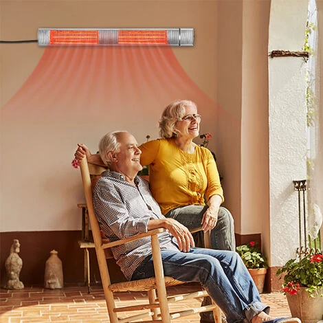 Froadp 3000W Radiateur électrique Chauffage Infrarouge Avec Télécommande, Mur Et Plafond Chauffage De Extérieur Pour Patio Balcon Terrasse 7 Froadp 3000W Radiateur électrique Chauffage Infrarouge Avec Télécommande, Mur Et Plafond Chauffage De Extérieur Pour Patio Balcon Terrasse – Image 5