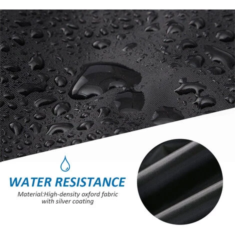 TANCYCO Couverture De Foyer Extérieur Couverture Carrée De Foyer étanche Coupe-vent Ripstop Firepit Table Couverture De Foyer Extérieur (33 * 33 * 24in) 6 TANCYCO Couverture De Foyer Extérieur Couverture Carrée De Foyer étanche Coupe-vent Ripstop Firepit Table Couverture De Foyer Extérieur (33 * 33 * 24in) – Image 4