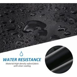 TANCYCO Couverture De Foyer Extérieur Couverture Carrée De Foyer étanche Coupe-vent Ripstop Firepit Table Couverture De Foyer Extérieur (50 * 50 * 25in) -Chauffage d'extérieur Soldes 67554933 4