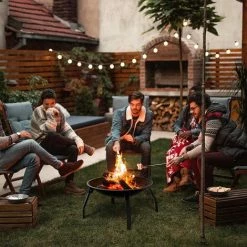 PEDY Brasero Extérieur Jardin Cheminée Foyer Pour Terrasse, Plage,Fête 10 PEDY Brasero Extérieur Jardin Cheminée Foyer Pour Terrasse, Plage,Fête -Chauffage d'extérieur Soldes 67633661 4