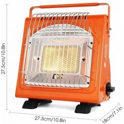 LIFCAUSAL 1.7KW Chauffage D'espace Portable Chauffage Au Gaz Multifonctionnel Chauffage En Céramique Réchauffeur De Poêle En Fer Réglable Pour L'extérieur Camping Tente Pique-nique 9 LIFCAUSAL 1.7KW Chauffage D'espace Portable Chauffage Au Gaz Multifonctionnel Chauffage En Céramique Réchauffeur De Poêle En Fer Réglable Pour L'extérieur Camping Tente Pique-nique -Chauffage d'extérieur Soldes 67642744 3
