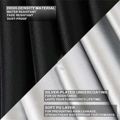 LIFCAUSAL Couverture De Foyer Extérieur Couverture Carrée De Foyer étanche Coupe-vent Ripstop Foyer Table Couverture De Cheminée Extérieure 44*44*25in 11 LIFCAUSAL Couverture De Foyer Extérieur Couverture Carrée De Foyer étanche Coupe-vent Ripstop Foyer Table Couverture De Cheminée Extérieure 44*44*25in -Chauffage d'extérieur Soldes 67642748 5