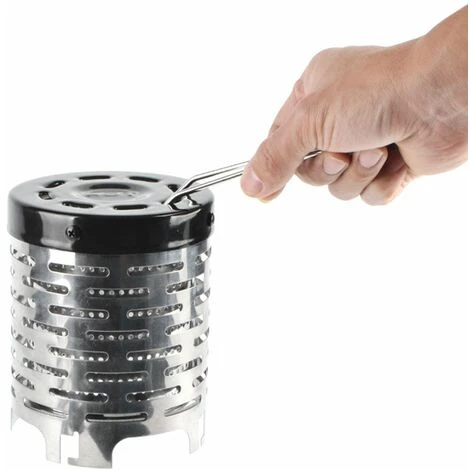 LIFCAUSAL Couverture Chauffante Portative De Tente D'acier Inoxydable De Mini Réchauffeur De Camping En Plein Air Avec La Couverture Chauffante De Poêle De Poignée 5 LIFCAUSAL Couverture Chauffante Portative De Tente D'acier Inoxydable De Mini Réchauffeur De Camping En Plein Air Avec La Couverture Chauffante De Poêle De Poignée – Image 3