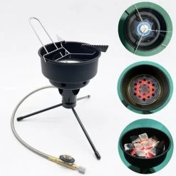 LIFCAUSAL Gaz De Type Fendu Extérieur Gaz De Four à Carbone Réchauds De Camping Réchauds à Gaz Four à Charbon Portable Narguilés Four à Charbon Réservoir De Gaz Plat 11 LIFCAUSAL Gaz De Type Fendu Extérieur Gaz De Four à Carbone Réchauds De Camping Réchauds à Gaz Four à Charbon Portable Narguilés Four à Charbon Réservoir De Gaz Plat -Chauffage d'extérieur Soldes 67642889 5