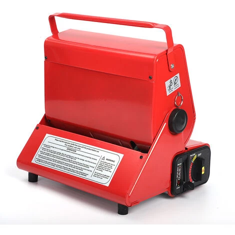 LIFCAUSAL Réchauffeur De Gaz De Camping En Plein Air Portable à Double Usage Réchaud De Chauffage Au Gaz Réchaud De Cuisson Rouge 5 LIFCAUSAL Réchauffeur De Gaz De Camping En Plein Air Portable à Double Usage Réchaud De Chauffage Au Gaz Réchaud De Cuisson Rouge – Image 3