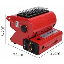 LIFCAUSAL Réchauffeur De Gaz De Camping En Plein Air Portable à Double Usage Réchaud De Chauffage Au Gaz Réchaud De Cuisson Rouge 10 LIFCAUSAL Réchauffeur De Gaz De Camping En Plein Air Portable à Double Usage Réchaud De Chauffage Au Gaz Réchaud De Cuisson Rouge -Chauffage d'extérieur Soldes 67642973 4
