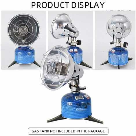 LIFCAUSAL Chauffage à Gaz D'extérieur Avec Briquet Numérique Portable Léger En Acier Inoxydable Pour Tente De Chaleur D'hiver En Plein Air Camping Randonnée Pique-nique Randonnée Voyage Barbecue 6 LIFCAUSAL Chauffage à Gaz D'extérieur Avec Briquet Numérique Portable Léger En Acier Inoxydable Pour Tente De Chaleur D'hiver En Plein Air Camping Randonnée Pique-nique Randonnée Voyage Barbecue – Image 4