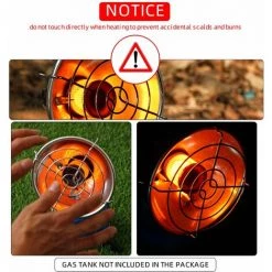 LIFCAUSAL Chauffage à Gaz D'extérieur Avec Briquet Numérique Portable Léger En Acier Inoxydable Pour Tente De Chaleur D'hiver En Plein Air Camping Randonnée Pique-nique Randonnée Voyage Barbecue 11 LIFCAUSAL Chauffage à Gaz D'extérieur Avec Briquet Numérique Portable Léger En Acier Inoxydable Pour Tente De Chaleur D'hiver En Plein Air Camping Randonnée Pique-nique Randonnée Voyage Barbecue -Chauffage d'extérieur Soldes 67643000 5