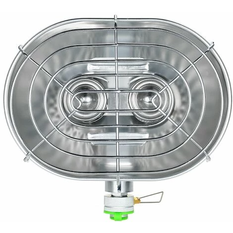 LIFCAUSAL Double Tête Chauffage Extérieur Portable Infrarouge Ray Camping Chauffage Poêle Plus Chaud Chauffage Cuisinière à Gaz 3 LIFCAUSAL Double Tête Chauffage Extérieur Portable Infrarouge Ray Camping Chauffage Poêle Plus Chaud Chauffage Cuisinière à Gaz