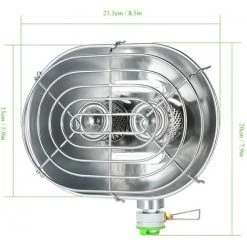 LIFCAUSAL Double Tête Chauffage Extérieur Portable Infrarouge Ray Camping Chauffage Poêle Plus Chaud Chauffage Cuisinière à Gaz 9 LIFCAUSAL Double Tête Chauffage Extérieur Portable Infrarouge Ray Camping Chauffage Poêle Plus Chaud Chauffage Cuisinière à Gaz -Chauffage d'extérieur Soldes 67643077 3