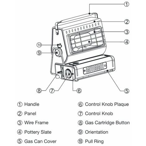 LIFCAUSAL Réchauffeur De Gaz De Camping En Plein Air Portable Double Usage Chauffage Au Gaz Réchaud De Cuisson 4 LIFCAUSAL Réchauffeur De Gaz De Camping En Plein Air Portable Double Usage Chauffage Au Gaz Réchaud De Cuisson – Image 2