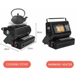 LIFCAUSAL Réchauffeur De Gaz De Camping En Plein Air Portable Double Usage Chauffage Au Gaz Réchaud De Cuisson 11 LIFCAUSAL Réchauffeur De Gaz De Camping En Plein Air Portable Double Usage Chauffage Au Gaz Réchaud De Cuisson -Chauffage d'extérieur Soldes 67643222 5