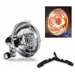 LIFCAUSAL Réchauffeur De Chauffage à Gaz à Allumage Piézo-électrique Portatif Extérieur