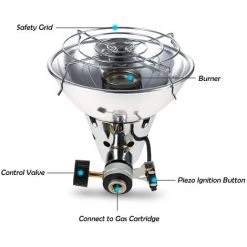 LIFCAUSAL Réchauffeur De Chauffage à Gaz à Allumage Piézo-électrique Portatif Extérieur 9 LIFCAUSAL Réchauffeur De Chauffage à Gaz à Allumage Piézo-électrique Portatif Extérieur -Chauffage d'extérieur Soldes 67643230 3