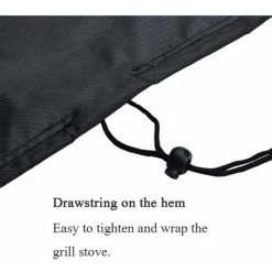 JOORRT Housse De Protection Our Brasero Couverture De Gril Housse Bâche De Protection BBQ Couverture De Foyer Housse Pour Foyer D'extérieur Avec Cordon De Serrage V7084B (122 X 46cm) 10 JOORRT Housse De Protection Our Brasero Couverture De Gril Housse Bâche De Protection BBQ Couverture De Foyer Housse Pour Foyer D'extérieur Avec Cordon De Serrage V7084B (122 X 46cm) -Chauffage d'extérieur Soldes 67689273 4