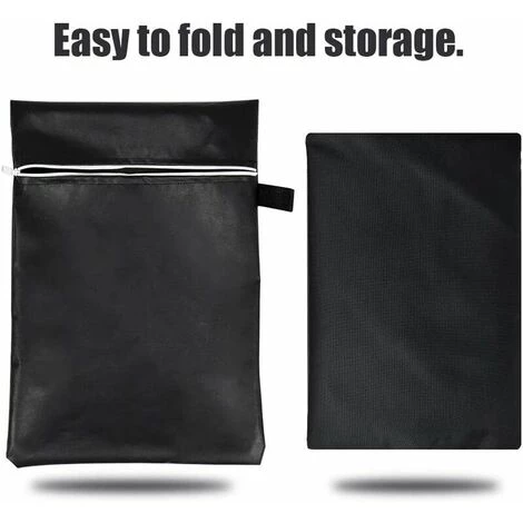 JOORRT Housse De Protection Our Brasero Couverture De Gril Housse Bâche De Protection BBQ Couverture De Foyer Housse Pour Foyer D'extérieur Avec Cordon De Serrage V7084B (122 X 46cm) 7 JOORRT Housse De Protection Our Brasero Couverture De Gril Housse Bâche De Protection BBQ Couverture De Foyer Housse Pour Foyer D'extérieur Avec Cordon De Serrage V7084B (122 X 46cm) – Image 5