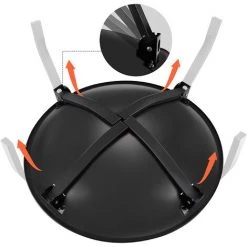 GIZCAM Brasero Extérieur Jardin Cheminée Foyer Pour Terrasse, Plage,Fête 9 GIZCAM Brasero Extérieur Jardin Cheminée Foyer Pour Terrasse, Plage,Fête -Chauffage d'extérieur Soldes 67697229 3