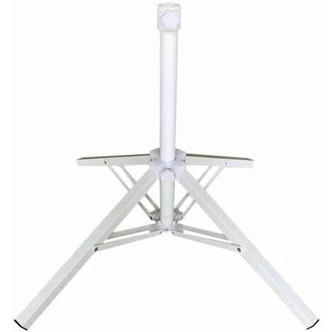 FLYME Pied De Parasol Pliable En Fer Pour Terrasse - Support De Parasol Pliable à 4 Pieds - Robuste Et Portable - Pied En Acier Pour Parasols De 80 X 50 Cm 3 FLYME Pied De Parasol Pliable En Fer Pour Terrasse - Support De Parasol Pliable à 4 Pieds - Robuste Et Portable - Pied En Acier Pour Parasols De 80 X 50 Cm