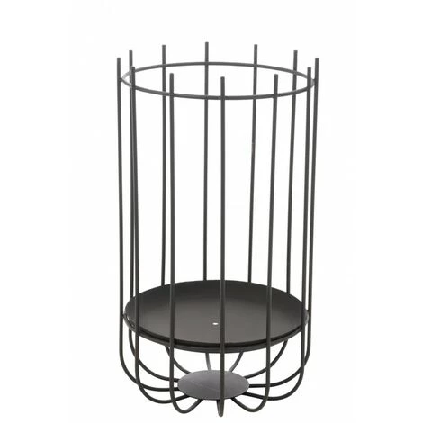 LANADECO Brasero Haut Met Noir S - Noir 3 LANADECO Brasero Haut Met Noir S - Noir