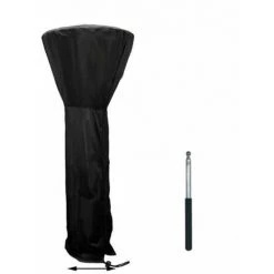 LLOVE Housse Pour Parasol Chauffant Exterieur 226 X 85 X 48 Cm / 88.98 X 33.46 X 18.9 Inches,Couverture De Chauffe-Patio Rond Pour Chauffage Terrasse Gaz,Parasol Chauffant ,Chauffage Exterieur Gaz