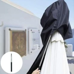 LLOVE Housse Pour Parasol Chauffant Exterieur 226 X 85 X 48 Cm / 88.98 X 33.46 X 18.9 Inches,Couverture De Chauffe-Patio Rond Pour Chauffage Terrasse Gaz,Parasol Chauffant ,Chauffage Exterieur Gaz -Chauffage d'extérieur Soldes 67862577 4