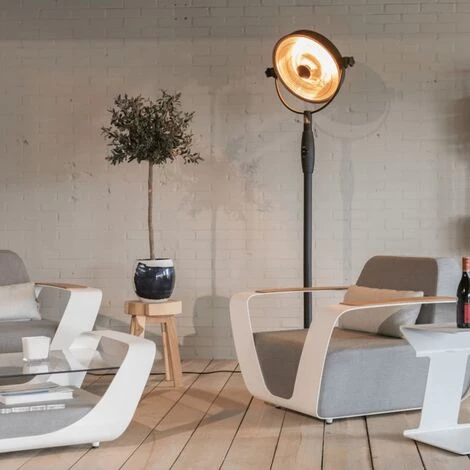 Sunred Chauffage Sur Pied Retro Sphere 2100 W Halogène Noir RSS16 - Noir 6 Sunred Chauffage Sur Pied Retro Sphere 2100 W Halogène Noir RSS16 - Noir – Image 4