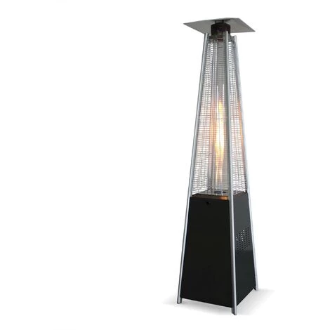 ALICE'S GARDEN Chauffage D'extérieur Avec Sa Housse - Arctic 13kW Gris Foncé - Parasol Chauffant Gaz Pyramide. Chauffage De Terrasse Design. Véritable Flamme. Roulettes Incluses - Gris Foncé 7 ALICE'S GARDEN Chauffage D'extérieur Avec Sa Housse - Arctic 13kW Gris Foncé - Parasol Chauffant Gaz Pyramide. Chauffage De Terrasse Design. Véritable Flamme. Roulettes Incluses - Gris Foncé – Image 5