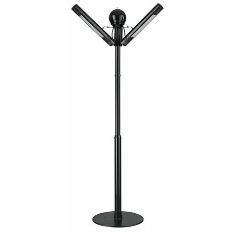 FRICO Parasol Chauffant électrique Infrapalm IHPA30W - 3000W - IP67 - Aluminium - Noir 3 FRICO Parasol Chauffant électrique Infrapalm IHPA30W - 3000W - IP67 - Aluminium - Noir
