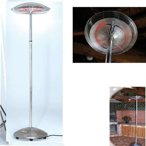 Sovelor - Parasol Chauffant Mobile électrique - FS800 3 Sovelor - Parasol Chauffant Mobile électrique - FS800