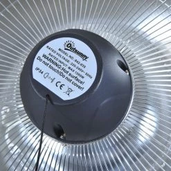 Outsunny Chauffage Radiant Suspendu Chauffage Infrarouge à Quartz 1500 W Capacité 9 M² Dim. Ø 41 X 31H Cm Noir - Noir -Chauffage d'extérieur Soldes 8841580 5