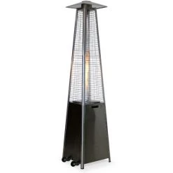 ALICE'S GARDEN Parasol Chauffant Au Gaz Pyramide - Greenland Avec Housse De Protection Grise - Chauffage D'extérieur 11.2kW En Acier Inoxydable. Véritable Flamme. Tubes Quartz. Roulettes - Inox 10 ALICE'S GARDEN Parasol Chauffant Au Gaz Pyramide - Greenland Avec Housse De Protection Grise - Chauffage D'extérieur 11.2kW En Acier Inoxydable. Véritable Flamme. Tubes Quartz. Roulettes - Inox -Chauffage d'extérieur Soldes 9303119 4