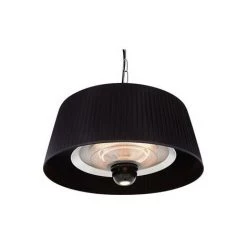 FARGAU Chauffage Infrarouge Lustre 1800 W 6m2 Noir -Chauffage d'extérieur Soldes 9366476 4