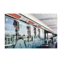 FARGAU Chauffage Infrarouge Fixe 2000 W 6m2 Blanc