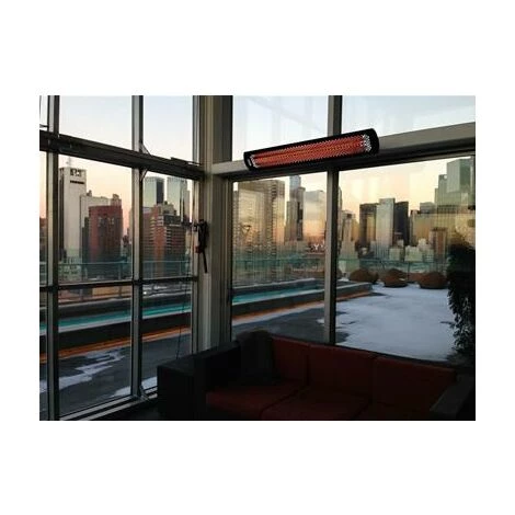 FARGAU Chauffage Infrarouge Fixe 6000 W 15m2 Noir 3 FARGAU Chauffage Infrarouge Fixe 6000 W 15m2 Noir