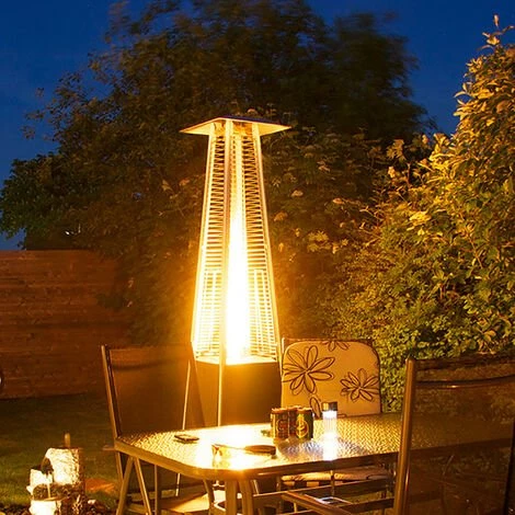 Poêle Au Gaz Pour Extérieur Kekai Tótem 73x73x221 Cm 4 Poêle Au Gaz Pour Extérieur Kekai Tótem 73x73x221 Cm – Image 2