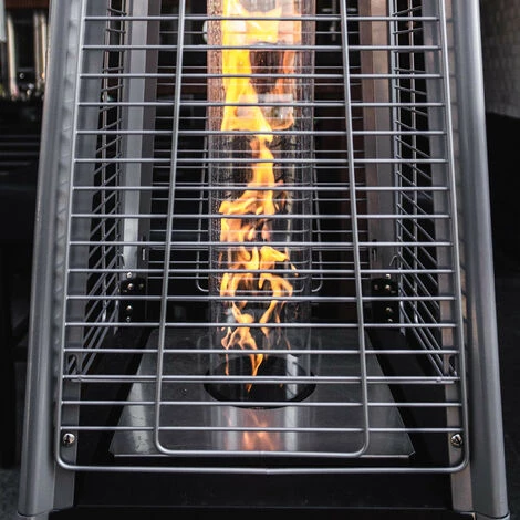 Poêle Au Gaz Pour Extérieur Kekai Tótem 73x73x221 Cm 7 Poêle Au Gaz Pour Extérieur Kekai Tótem 73x73x221 Cm – Image 5